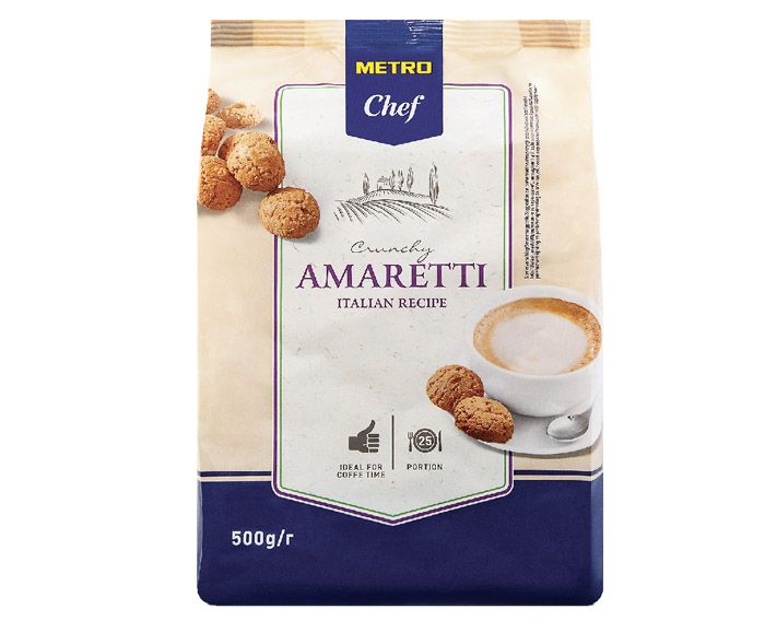 Бисквитки за Кафе Amaretti Metro Chef 500 г