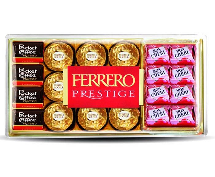 Шоколадови Бонбони Ferrero Rocher Prestige 24 бр. 246 г