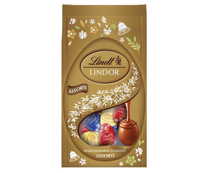 Шоколадови яйца Lindt Lindor Асорти 180 г