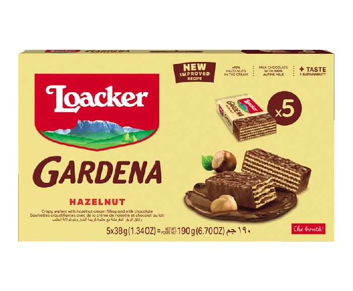 Мини Вафли Loacker с Лешник 5х38 г