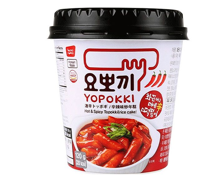 Инстантен Оризов Кейк Hot & Spicy Topokki 120 г