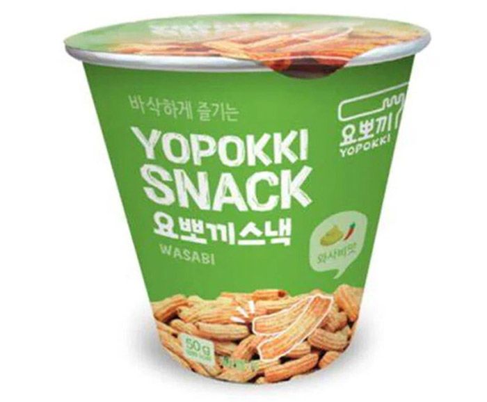 Оризов Снакс в Чаша Wasabi Yopokki 50 г