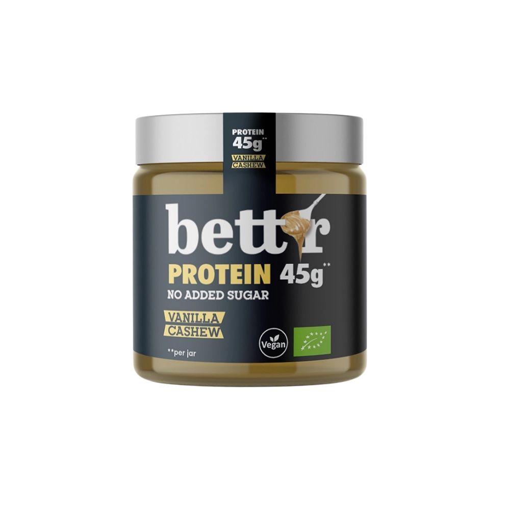 Протеинов Крем за Мазане Bettr Ванилия и Кашу Без Добавена Захар 250 г