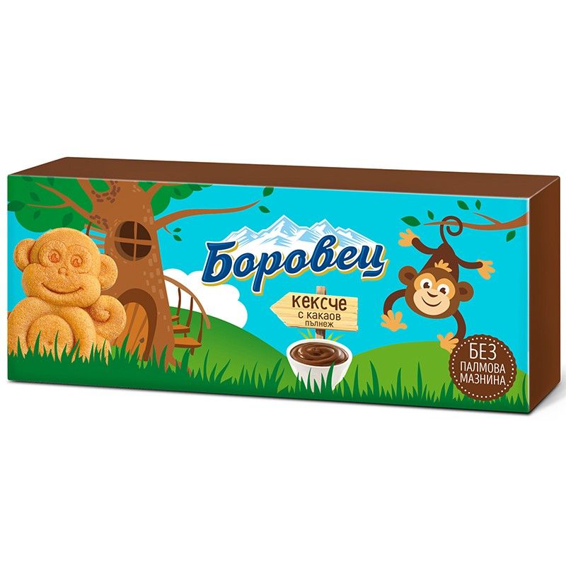 Кексче Боровец с Шоколадов Пълнеж Кутия 120 г