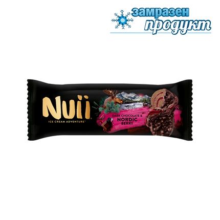 Сладолед Nui Dark Chocolate & Nordic Berry 66 г