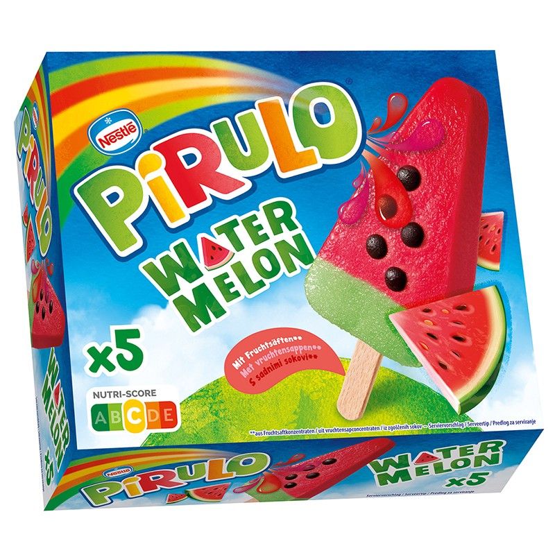 Сладолед Nestle Pirulo Диня 5 х 67 г
