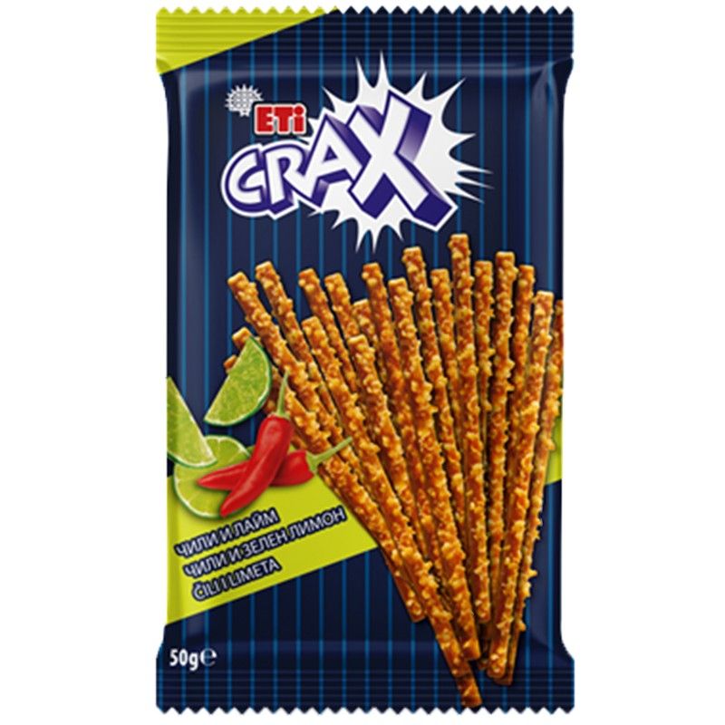 Солети Eti Crax с Чили и Лайм 50 г