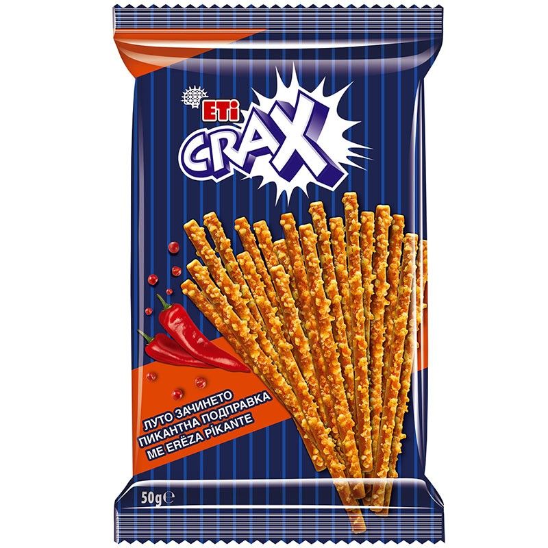 Солети Eti Crax с Пикантна Подправка 50 г