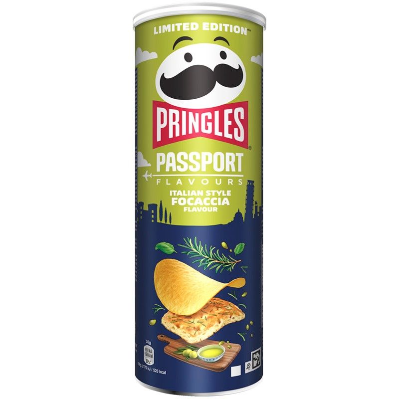 Чипс Pringles Фокача 165 г