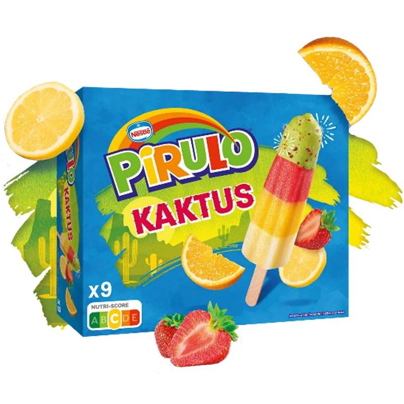 Сладолед Pirulo Кактус в Кутия 9 х 45 г