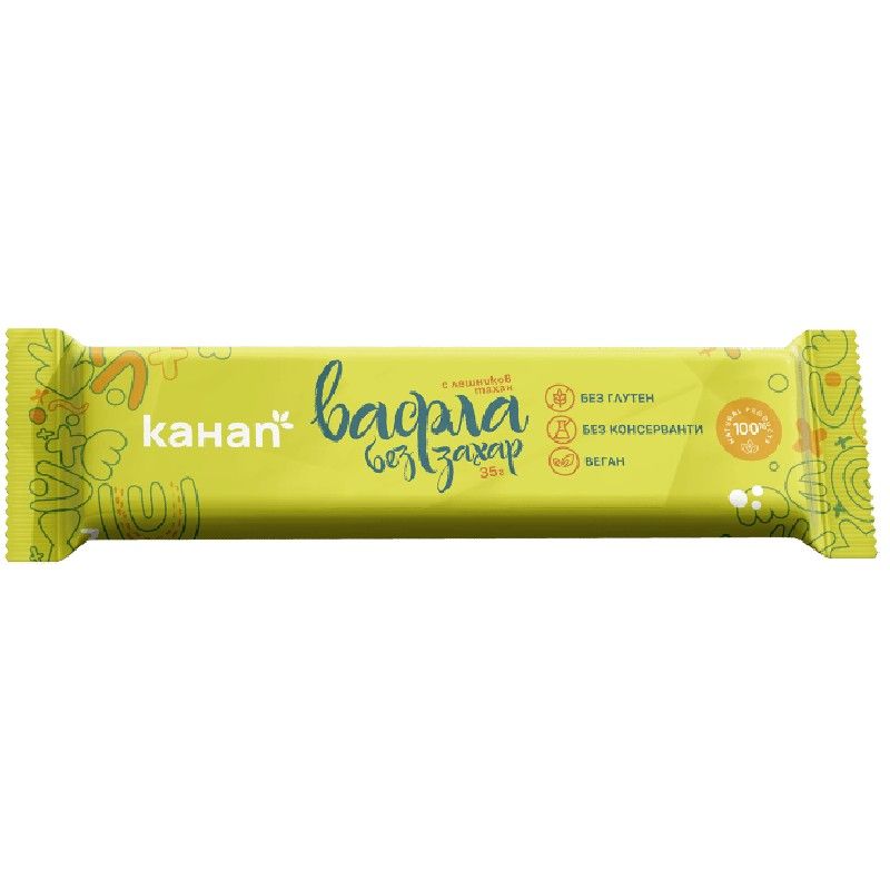 Веган Вафла Без Захар и Без Глутен Канап 35 г