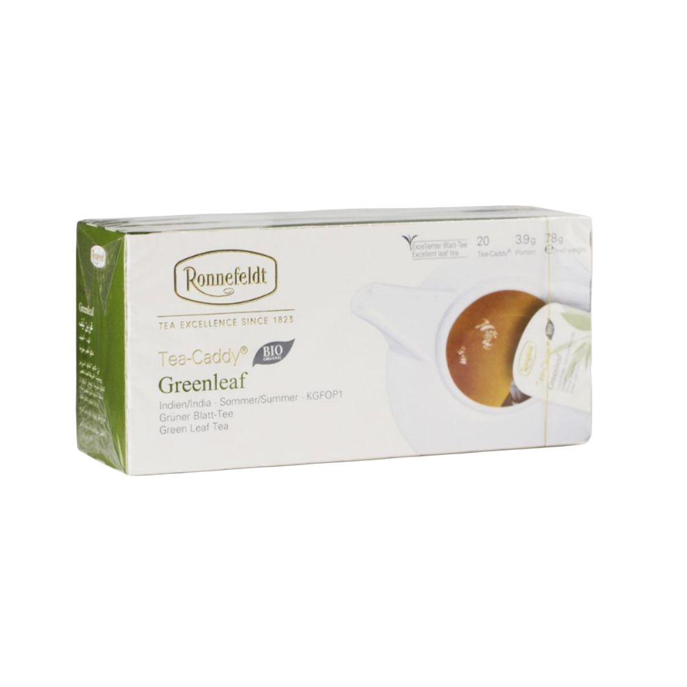 Зелен Чай Ronnefeldt Greenleaf BIO 20 х 3,9 гр