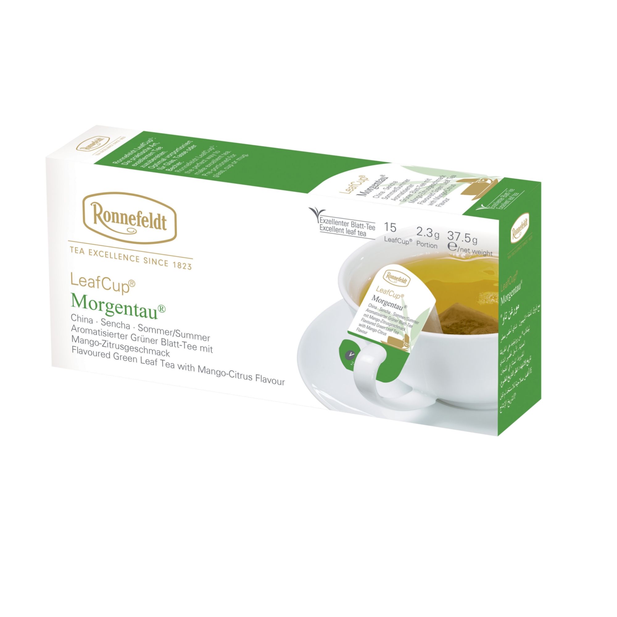 Зелен Чай Ronnefeldt Morgentau 20 х 3,9 гр