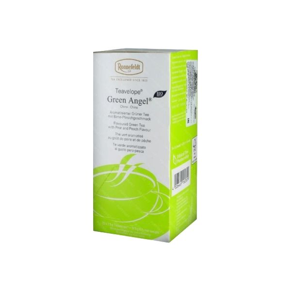 Ароматизиран Зелен Чай Ronnefeldt Green Angel Bio 25 x 1,5 г