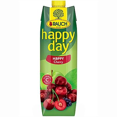 Сок Вишна 20% Rauch Happy Day 1л