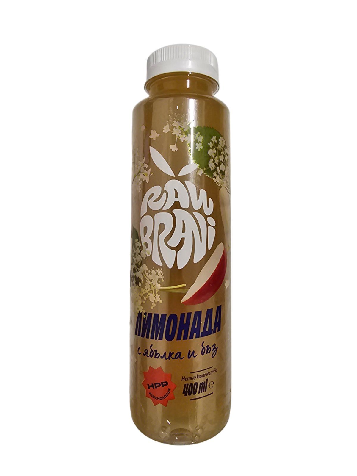 Лимонада Raw Brani Ябълка и Бъз 330 мл