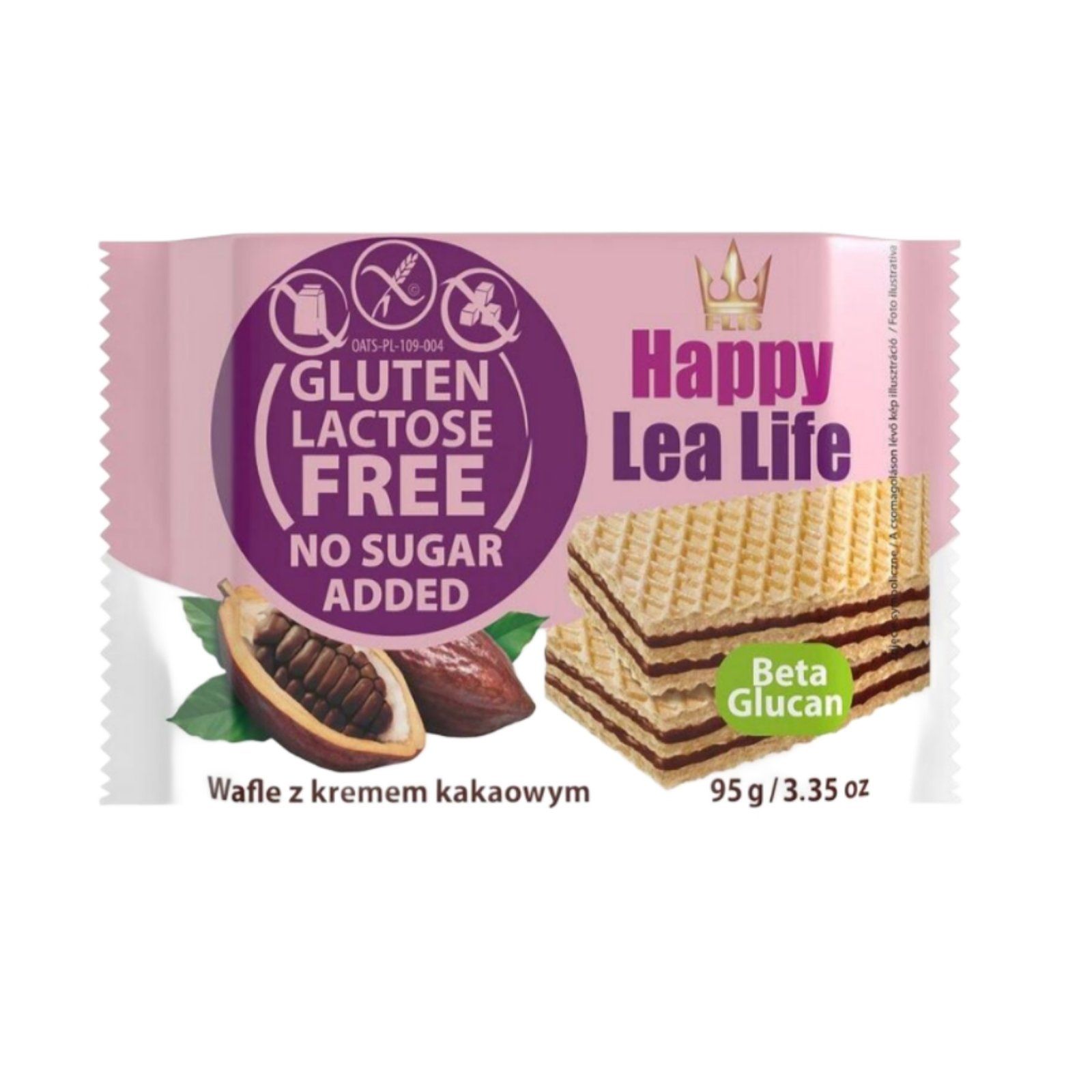 Без Глутенови Вафли LEA LIFE Какао 95 г