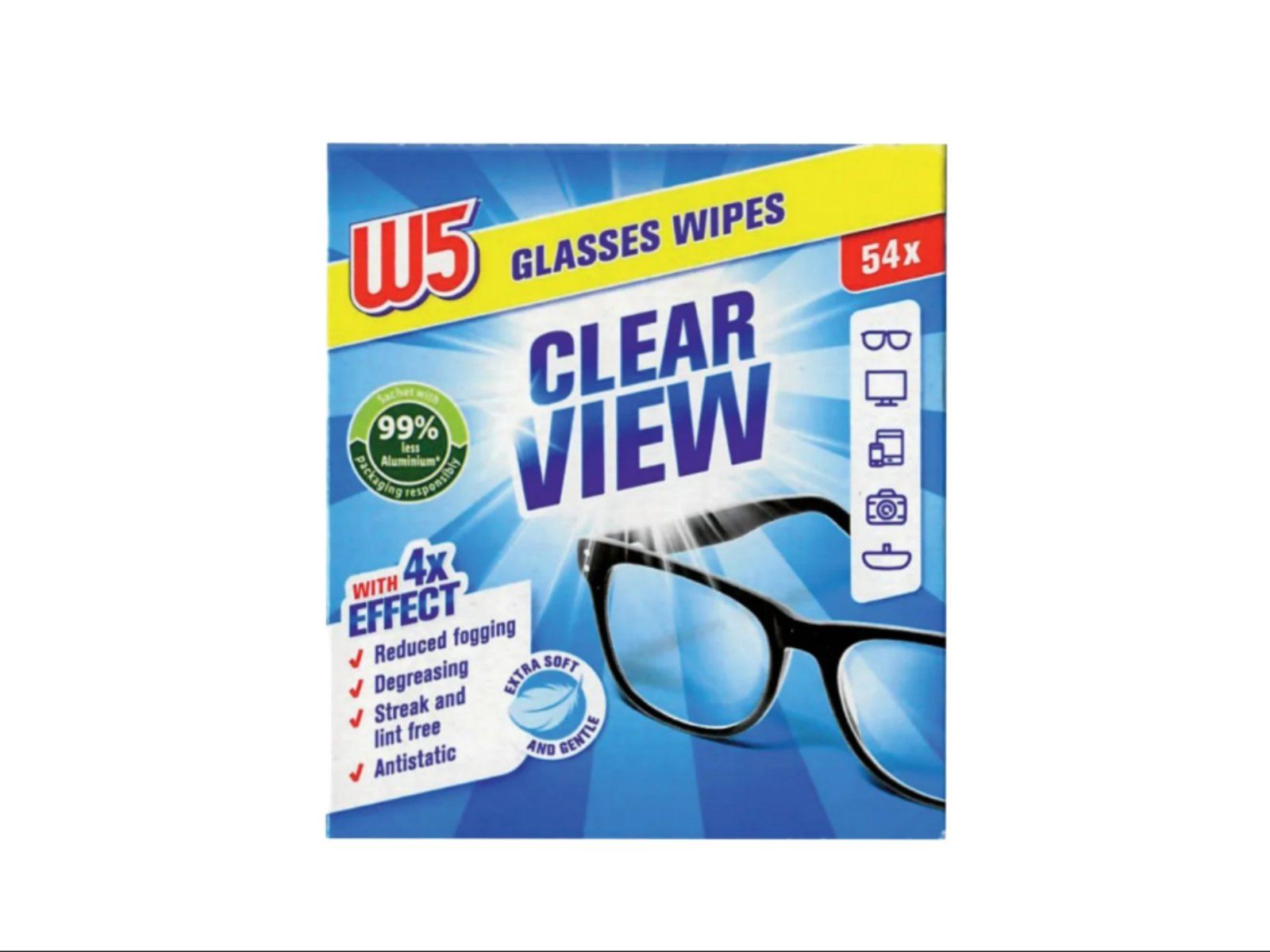 Мокри Kърпи за Очила и Екрани 54 бр