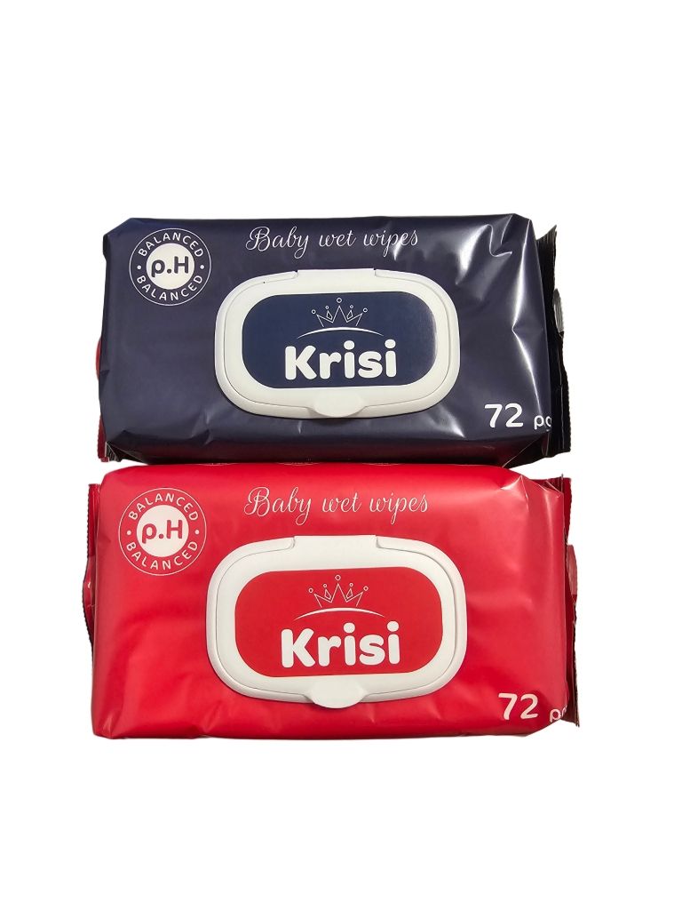 Мокри Кърпички Krisi с Капак 72 бр.