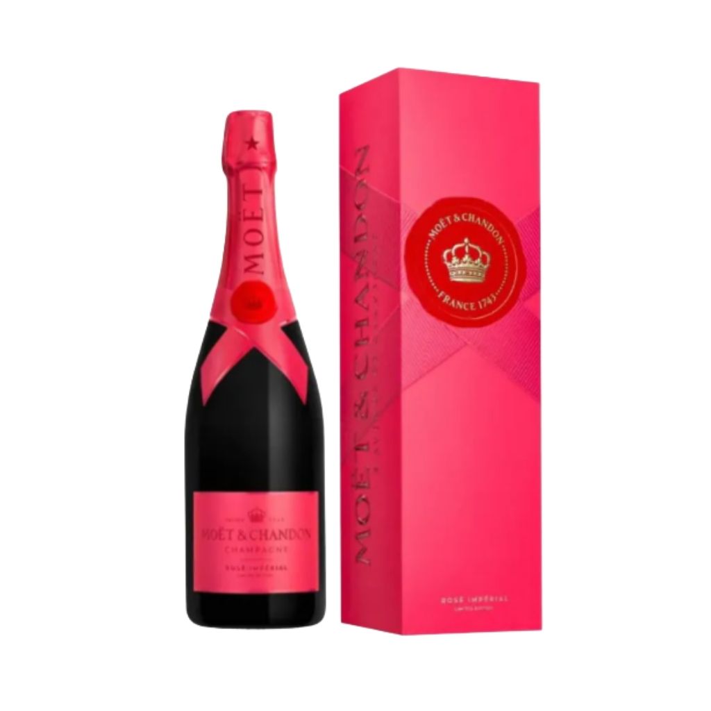Пенливо вино Moët & Chandon Rosé Impérial Limited Edition 0.75л