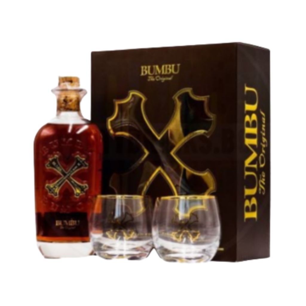 Ром Bumbu The Original 0.700 мл + 2 Чаши