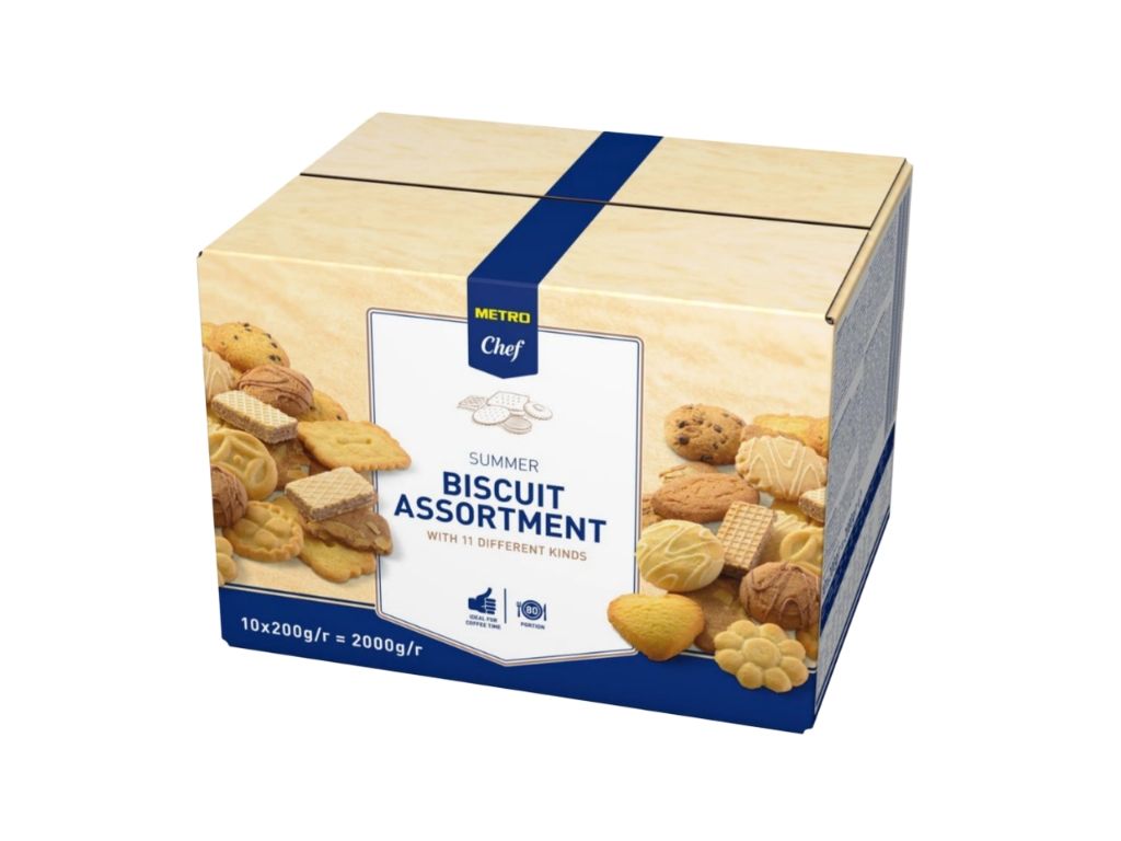 Кутия с Бисквити METRO Chef Sommer Gebäck-Mischung 2 кг
