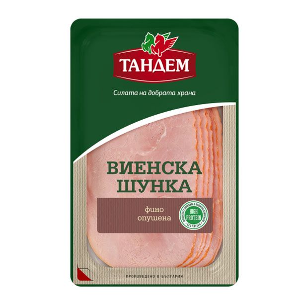 Виенска Шунка Тандем Без Глутен Слайс 160 г