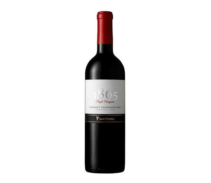 Червено вино Карменер Резерва 1865 2015 г. 0.75л S