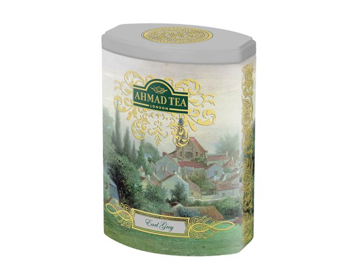 Черен чай Earl Grey Ahmad Tea Fine Collection 100гр - метална кутия