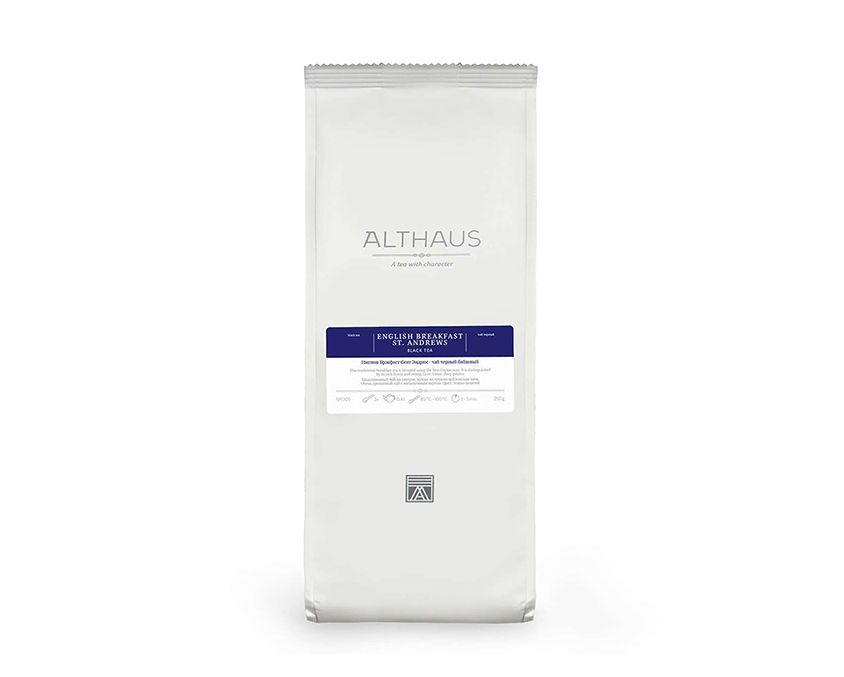 Черен чай Althaus English breakfast 250гр насипен