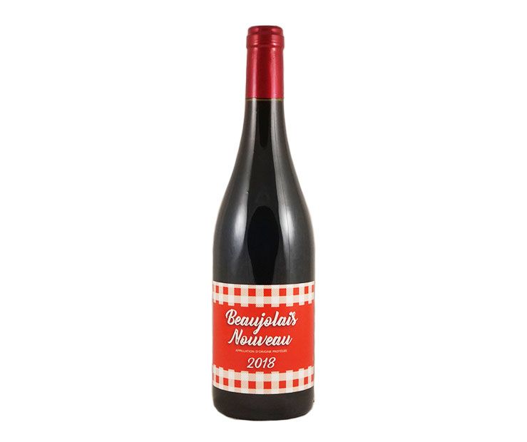 Червено вино Beaujolais Nouveau 2018 0.75л