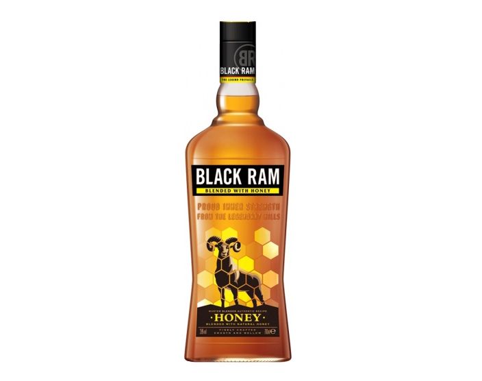 Уиски Black Ram Honey 0.7л