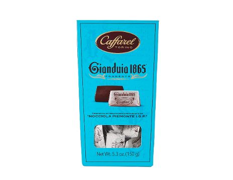 Бонбони с черен шоколад Caffarel Gianduia 1865 Fondente 150гр