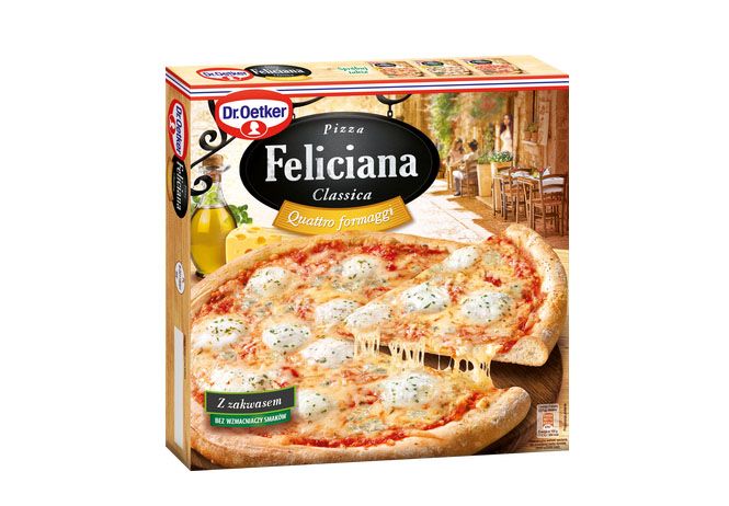 Замразена пица Четири сирена Dr. Oetker Feliciana 325 г