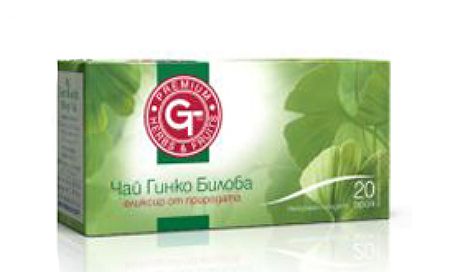 Чай Гинко билоба GT Premium Herbs & Fruits 30гр