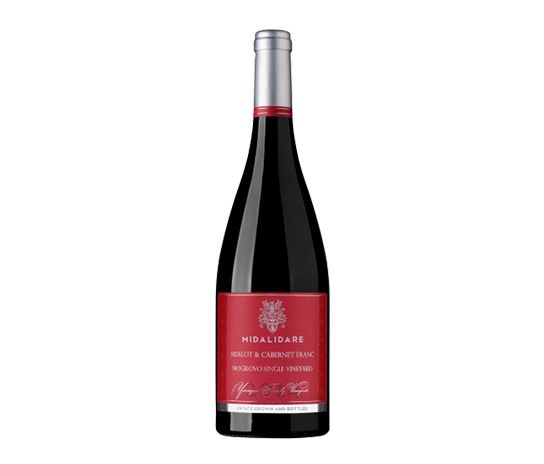 Червено вино Мерло и Каберне фран Midalidare 750мл 