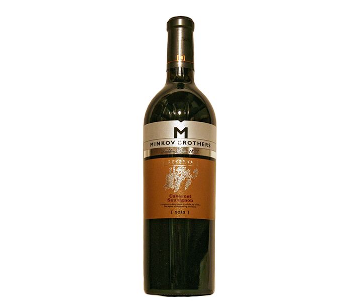 Червено вино Каберне Совиньон Reserva Minkov Brothers 2013 г 750 мл