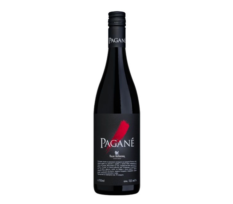 Червено вино Pagane Каберне совиньон, Мерло и Сира 0.75л