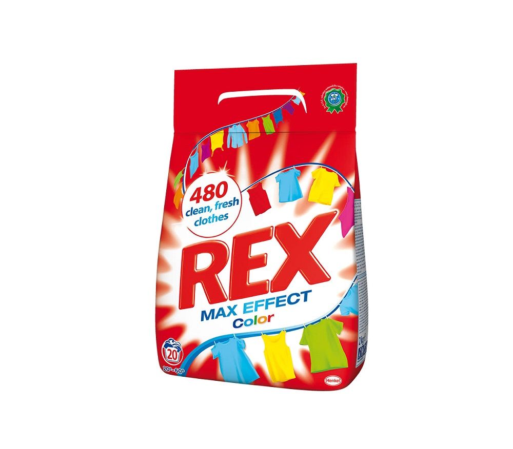 Прах за пране Rex Max Effect Color 2кг
