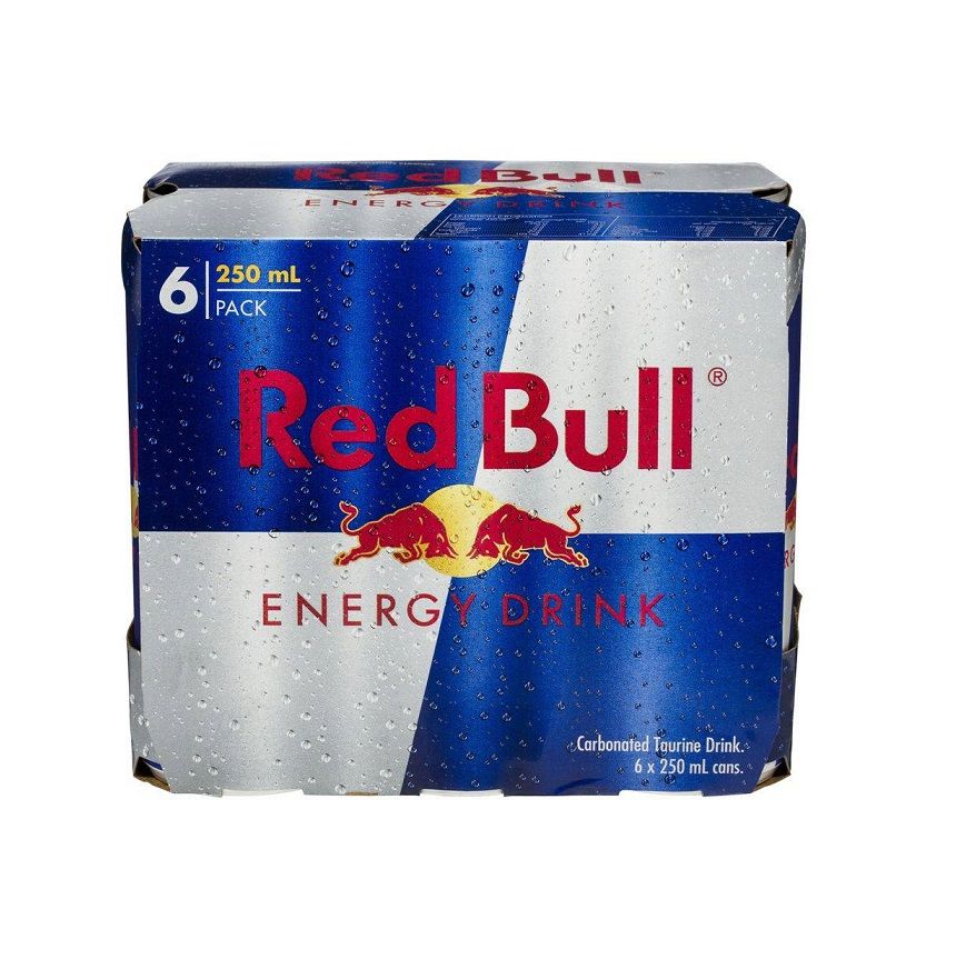 Енергийна Напитка Red Bull 6 х 250 мл