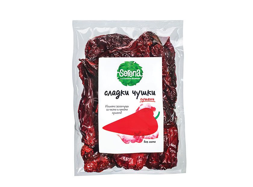 Сушени сладки чушки Serena 80гр S