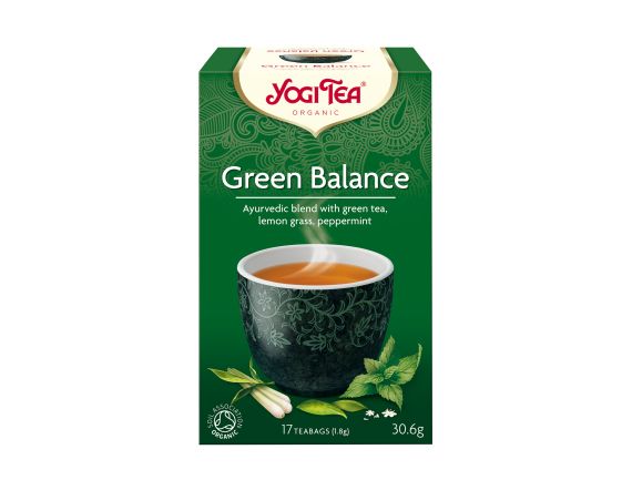 Био чай Зелен баланс Yogi Tea 17 пак.