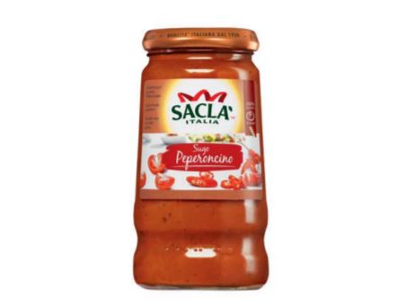 Доматен пикантен сос за паста Пеперончино Sacla 420гр