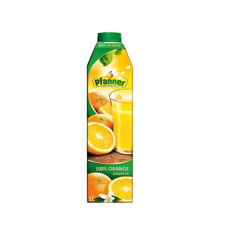 Сок Pfanner Портокал 100% 1 л