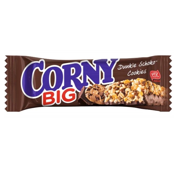 Мюсли Бар Corny Big с Тъмен Шоколад и Бисквити 50 г