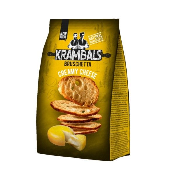 Брускети Krambals Creamy Cheese 70 г