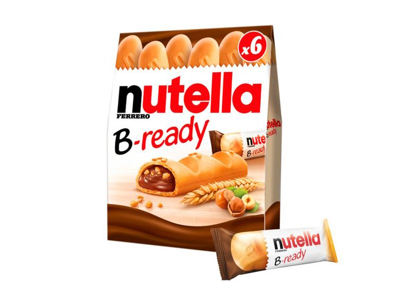 Хрупкави Вафли с Пълнеж Nutella B-Ready 132 г