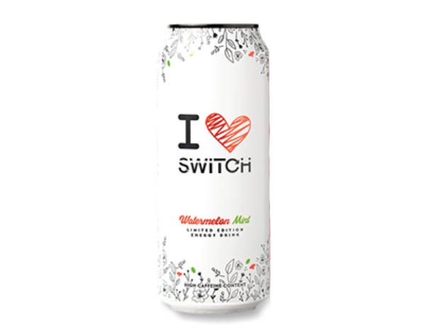 Енергийна напитка Switch Watermelon Mint 500мл S