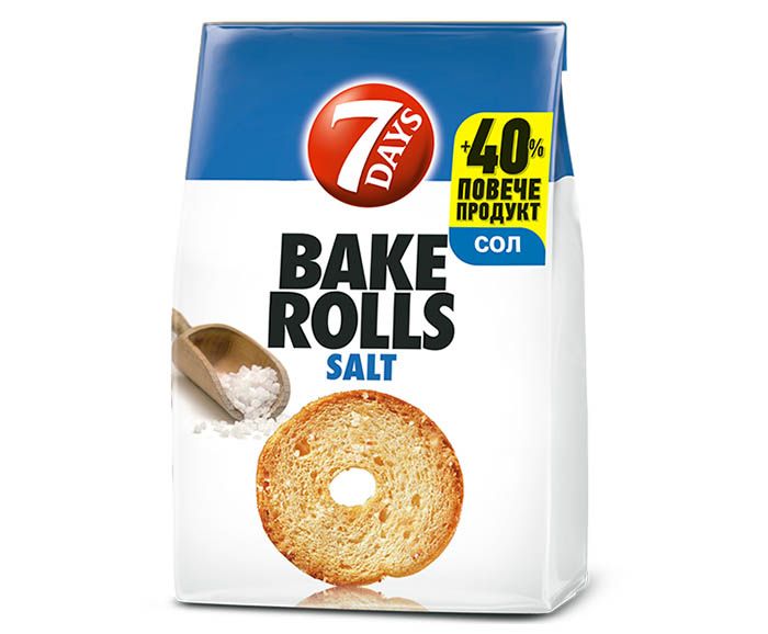 Bake Rolls 7 Days със Сол 112 г
