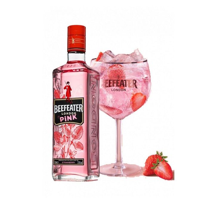Джин Beefeater Pink 0,7л + чаша